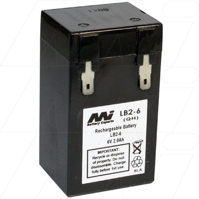MI Battery Experts LB2-6